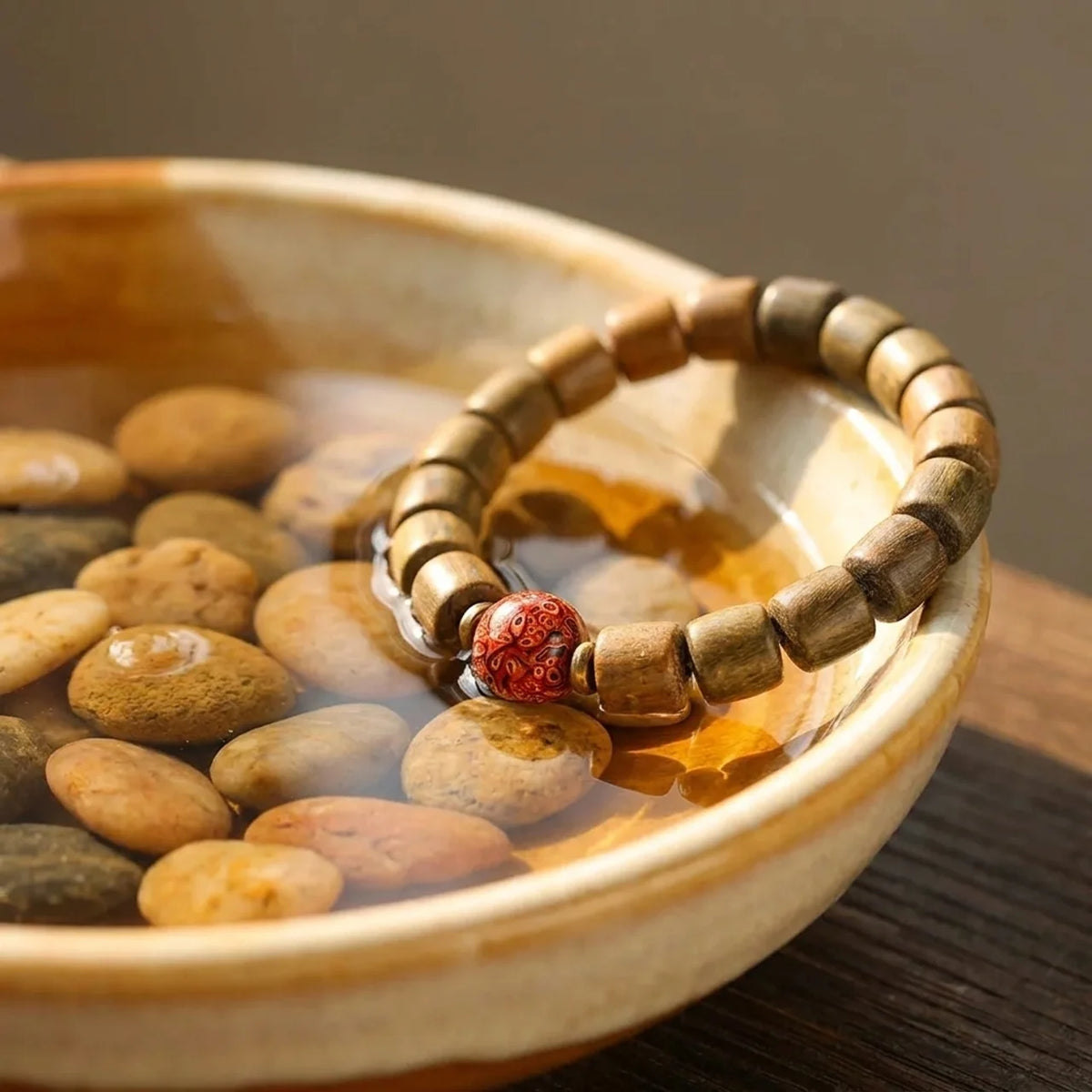 Sandelholz Friedens Armband