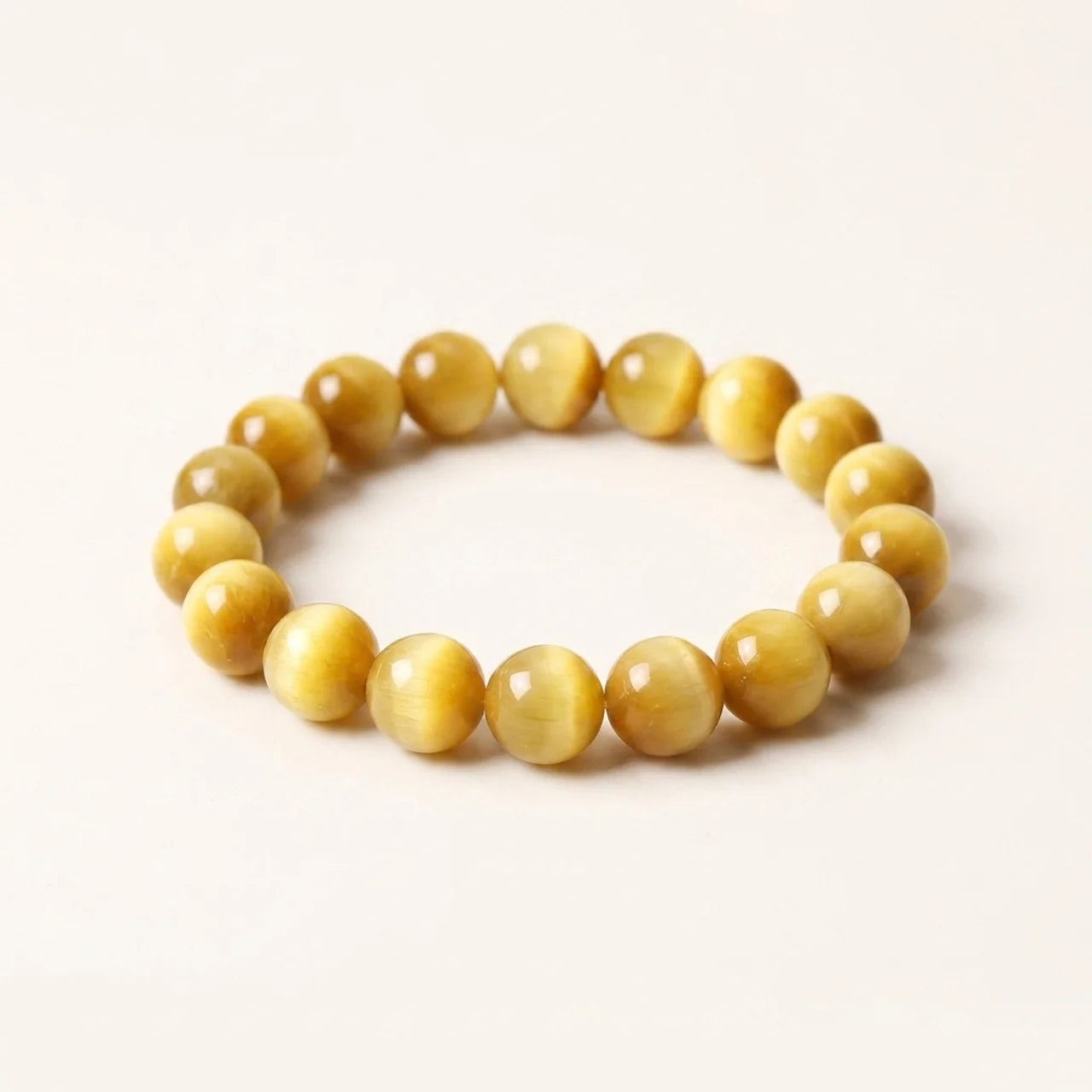 Natural Tiger Eye Bead Bracelet