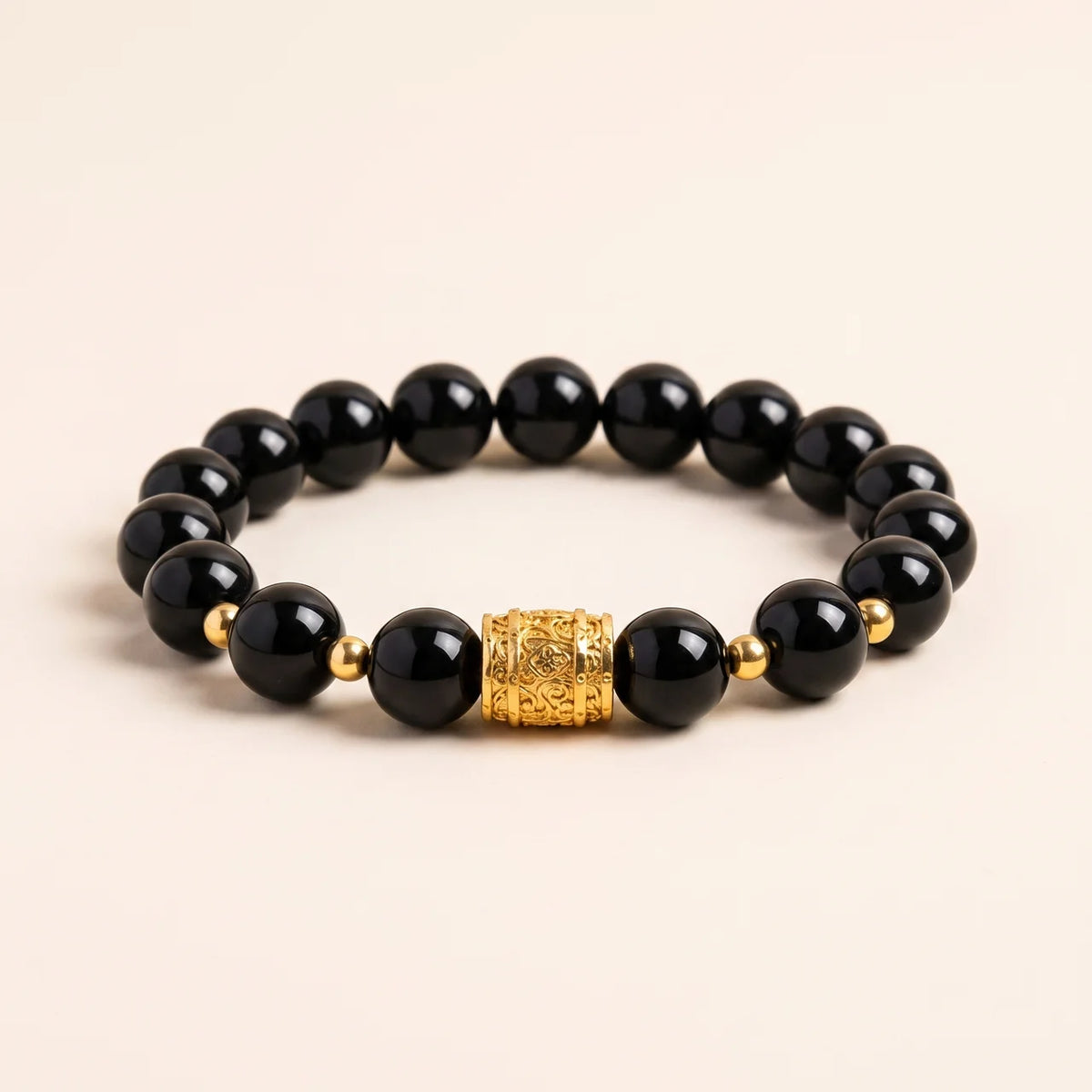 Natural Tiger Eye Beaded Amulet Bracelet