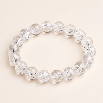 Natural White Crystal Healing Bracelet