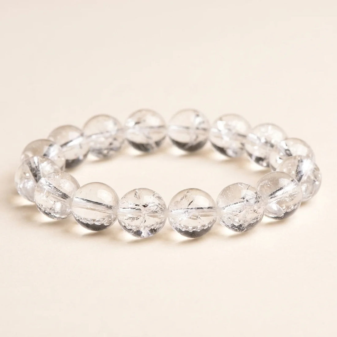 Natural White Crystal Healing Bracelet