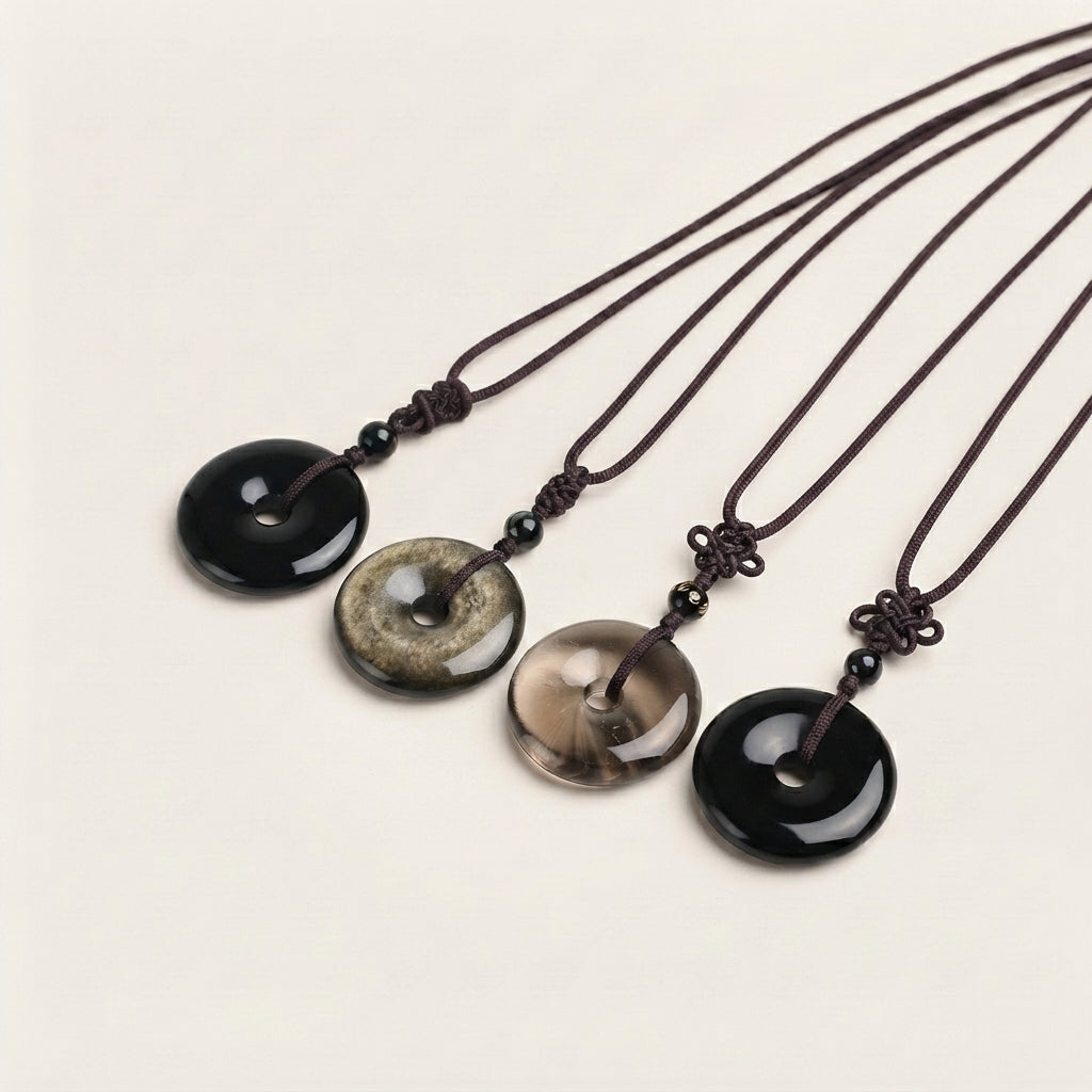 Natural Crystal Point Pendant Necklace