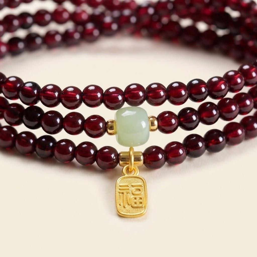 Natural Bodhi Seed 108 Mala Bracelet