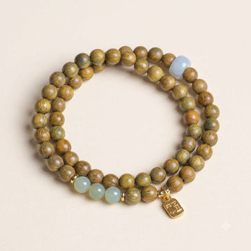 Natural Sandalwood Meditation Bracelet
