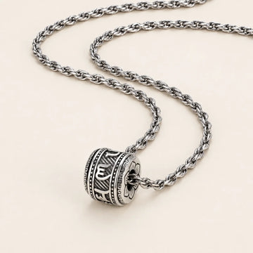Om Mani Padme Hum Protection Pendant Necklace