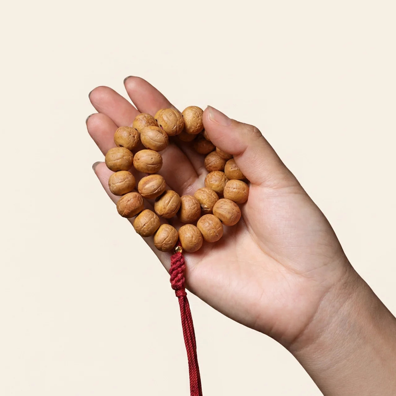 Phoenix Eye Bodhi Seed Wrist Mala Bracelet