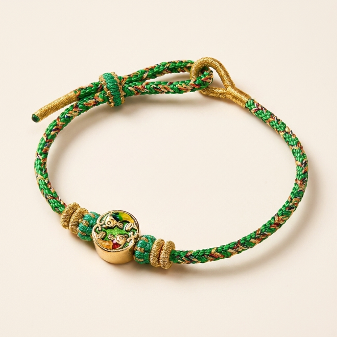 Red String Double Koi Fish Bracelet