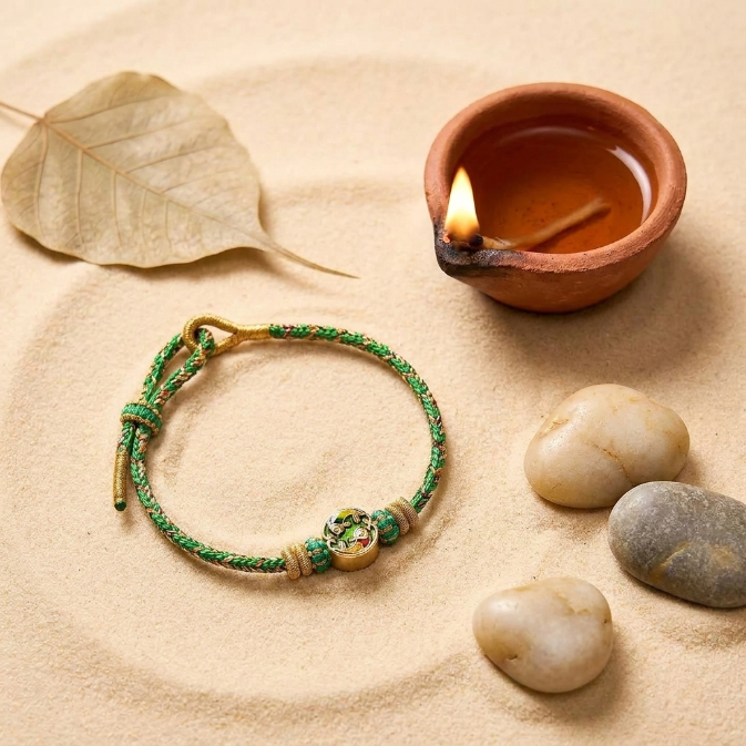 Red String Double Koi Fish Bracelet