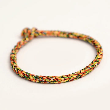 Red String Peace Knot Braided Bracelet