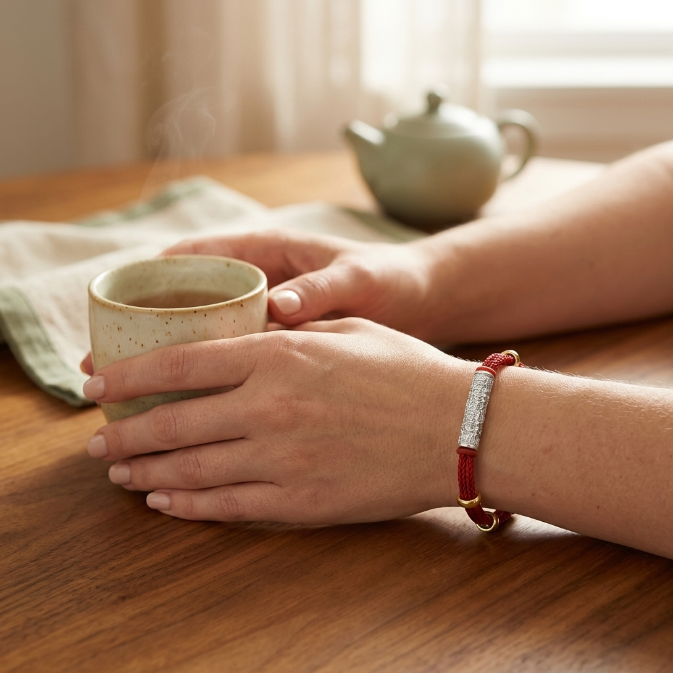 Red String Tai Sui Protection Rope Bracelet