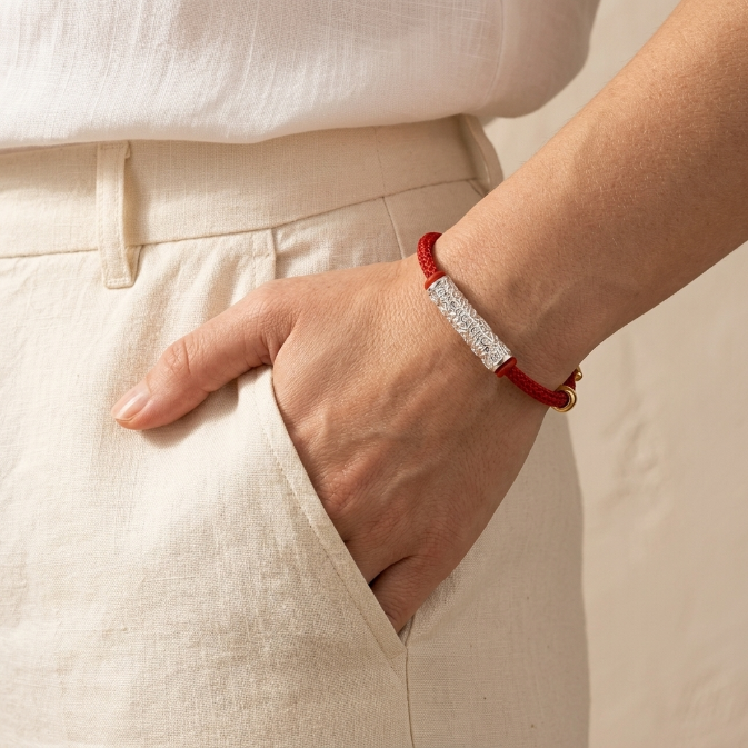 Red String Tai Sui Protection Rope Bracelet