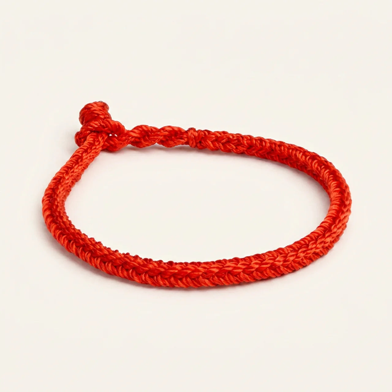 Red String Peace Knot Braided Bracelet