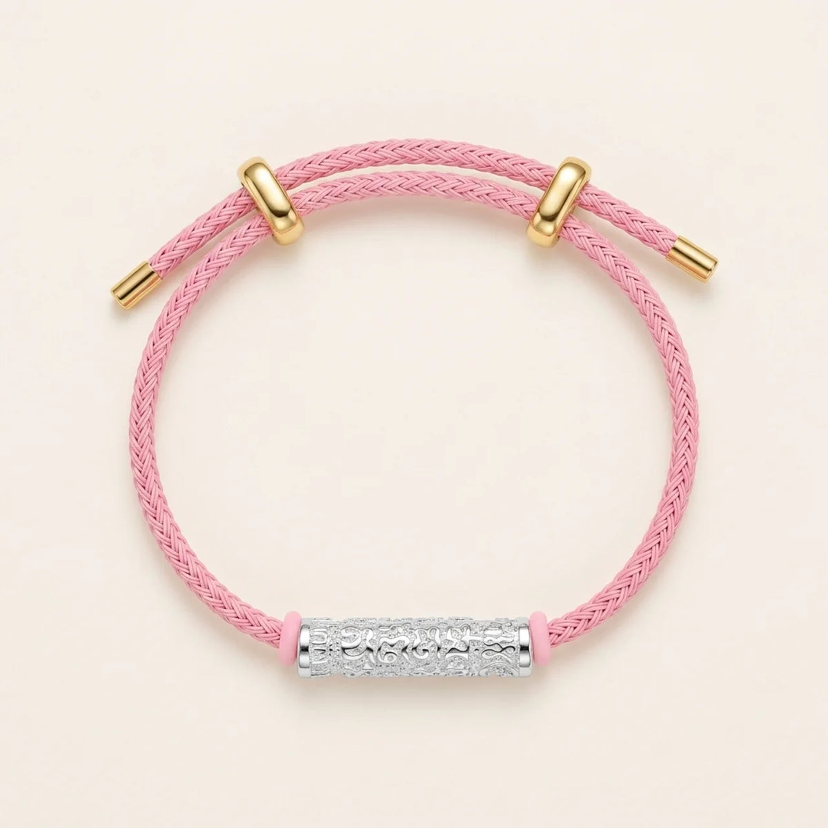 Bracelet protecteur Tai Sui sur cordon rouge