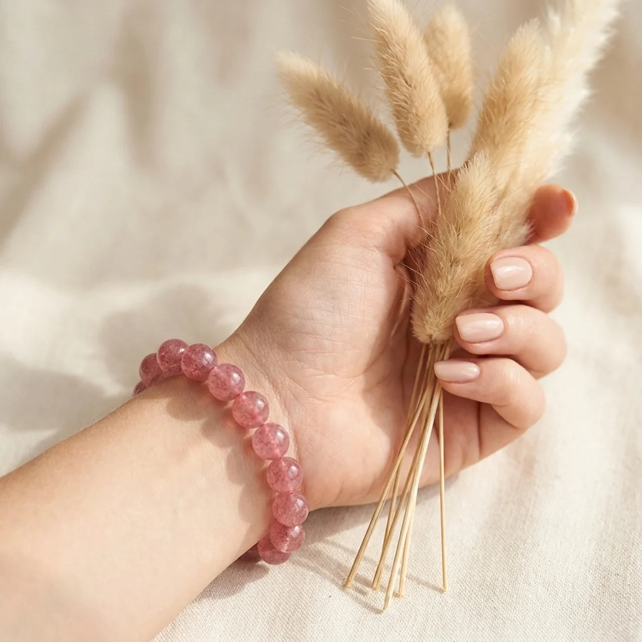 Rose Quartz Healing Bracelet