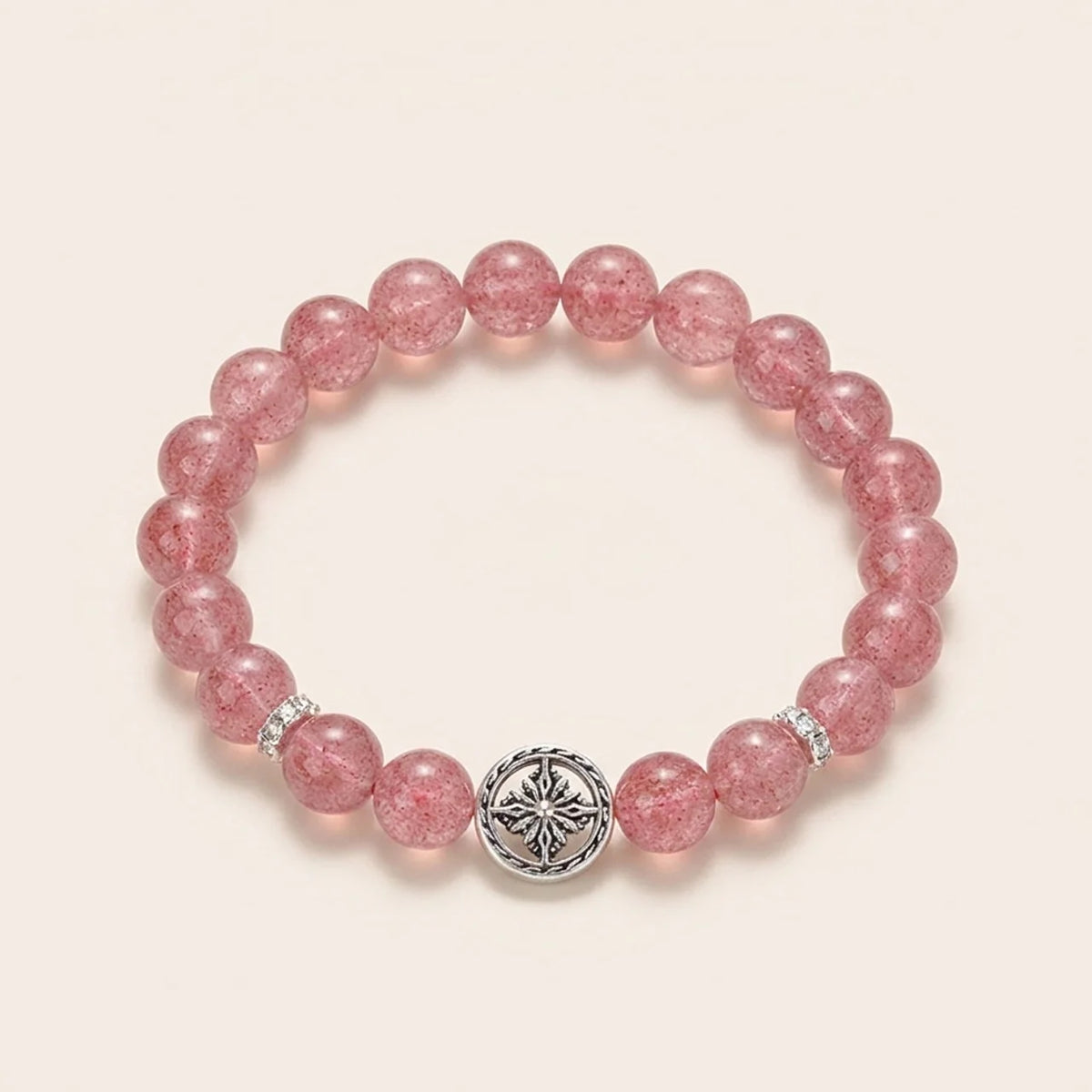 Silver Sheen Obsidian Star Guardian Bracelet