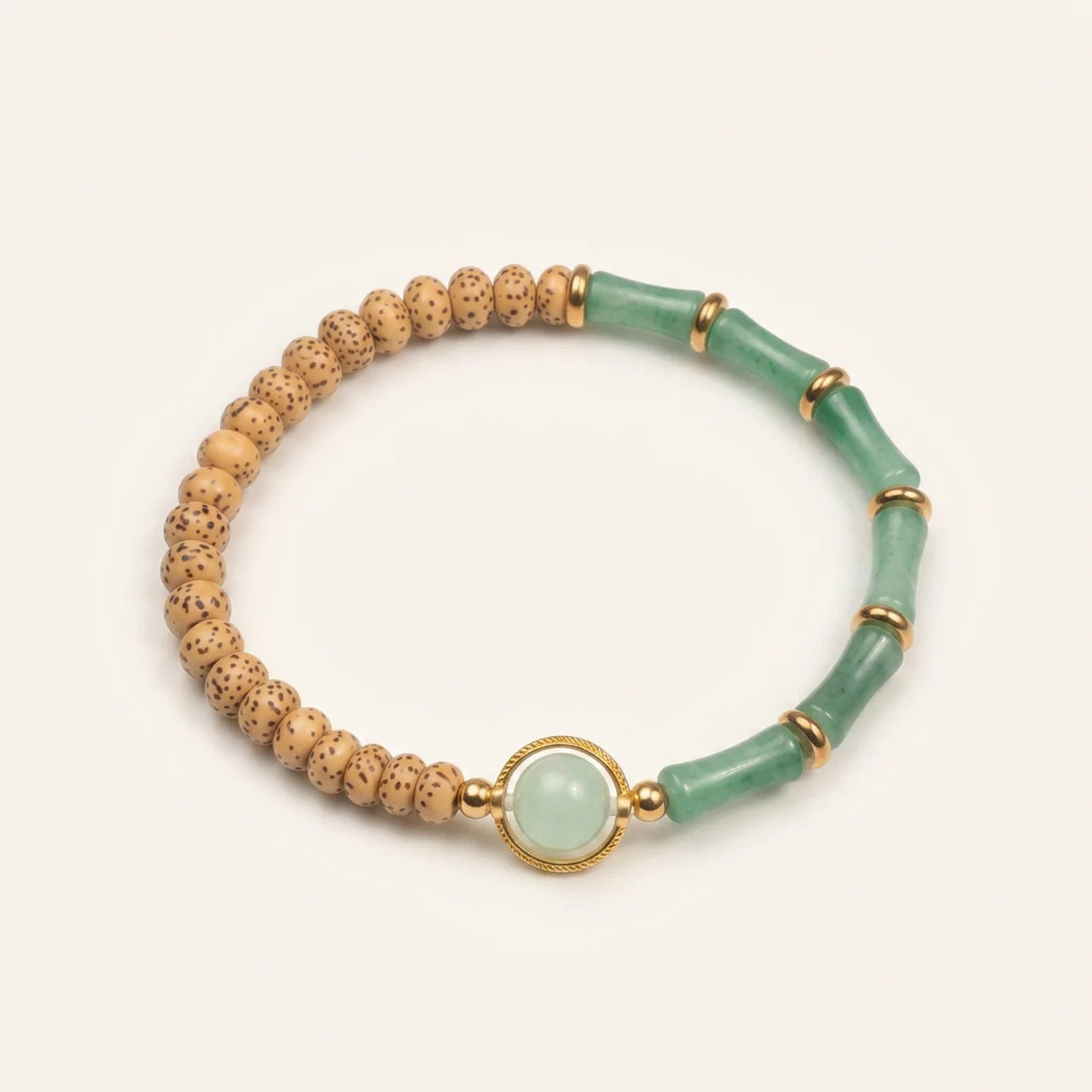 Star Moon Bodhi Aventurine Zen Bracelet