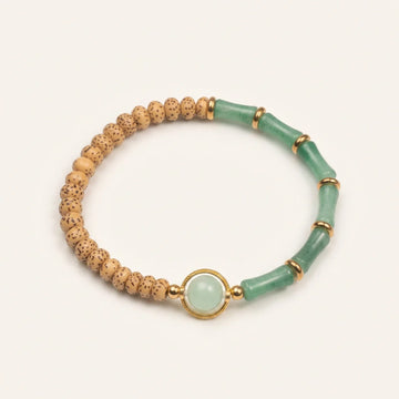 Star Moon Bodhi Aventurine Zen Bracelet