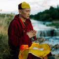 Tibetan Monk Blessing