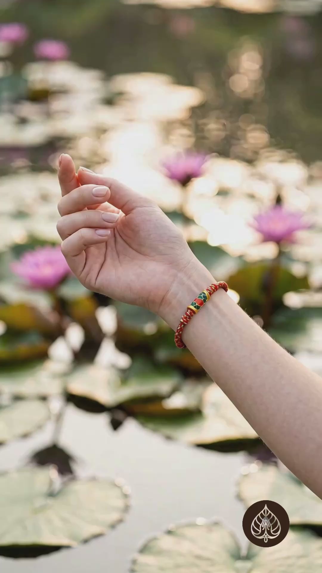 Copper Koi Fish Braided Rope Bracelet