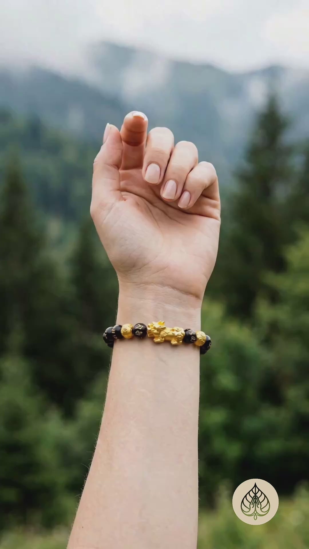 Black Obsidian Pixiu Bracelet